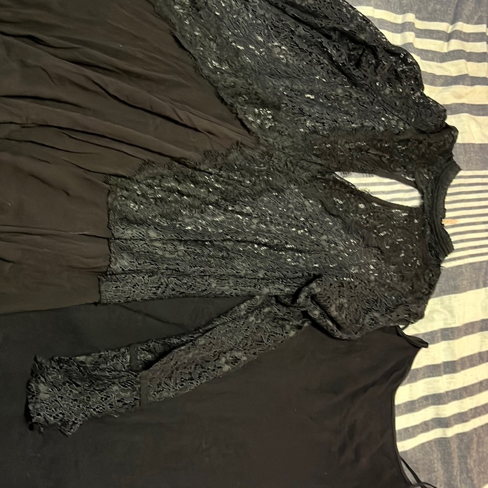 Free People White Lace dress/tunic